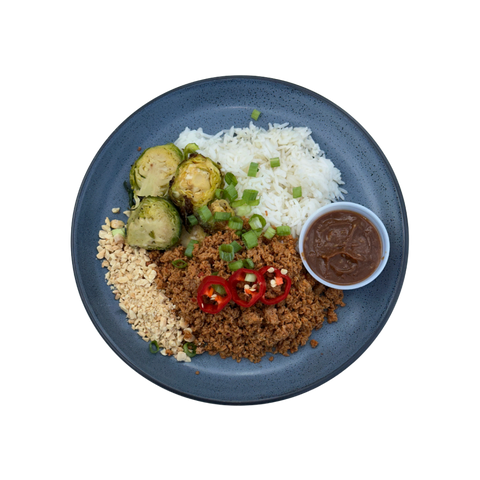 Thai Peanut Turkey Bowl (Gluten Free)