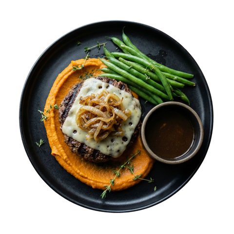 French Onion Burger - (Gluten Free)