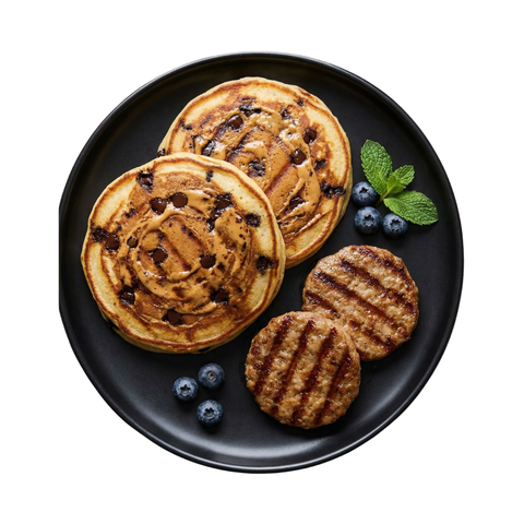 Reece's Cup Protein Pancakes