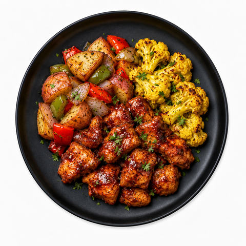 BBQ Chicken Harvest Bowl
