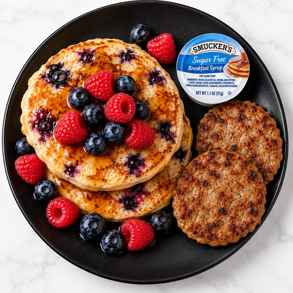 Wild Berry Protein Pancakes