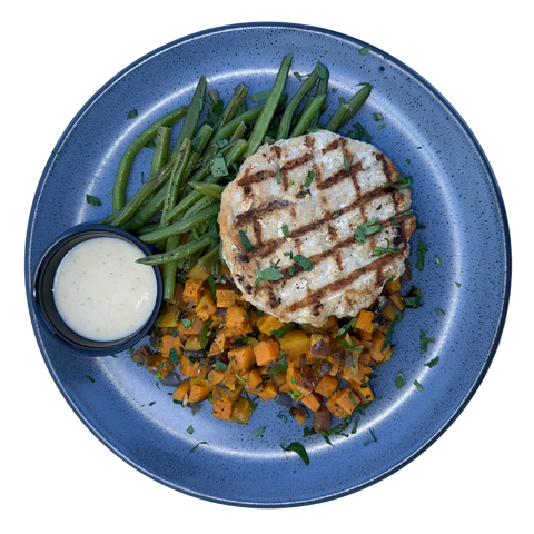 Honey Mustard Turkey Burger (Gluten Free)