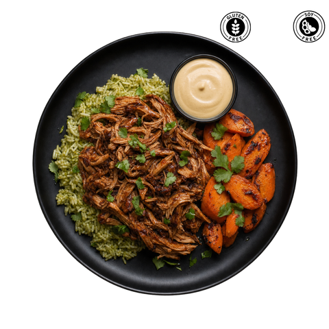 Balsamic Chicken & Pesto Rice