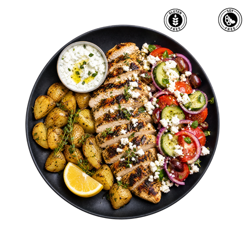 Lemon Feta Chicken Bowl