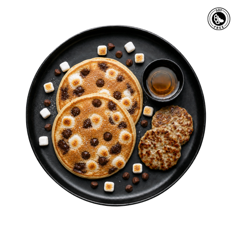 S'Mores Protein Pancakes