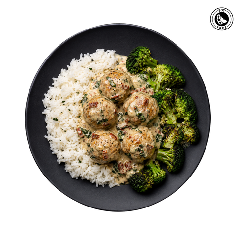 Creamy Tuscan Chicken Meatballs